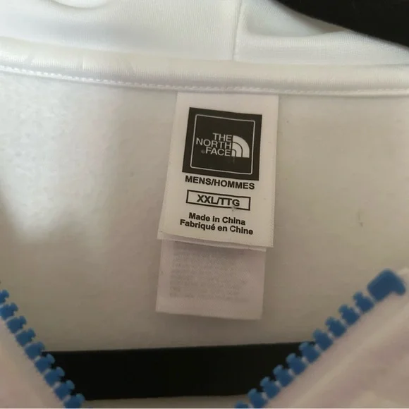 The north face jacket men’s size XXL white athletic running casual Retro sporty - Picture 4 of 16